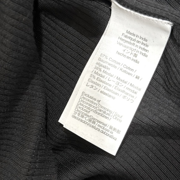 J.Crew Vintage Rib Rosette Tee Shirt  NWT - Picture 8 of 9